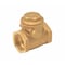 Proline Series Brass 1-in FIP x 1-in FIP Swing Check Valve 101-005NL - alternate 1
