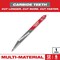 Milwaukee Tool 12 in. 6 TPI SAWZALL THE WRECKER with CARBIDE TEETH Multi-Material Reciprocating Saw Blade (1 pk) 48-00-5243 - alternate 2