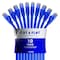 Maximm Cat6 Flat Ethernet Cable 30ft, 10PK, Blue, 10PK CAT6F-30FTBLUE10PK - alternate 1