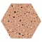 Andova Tiles Kallisto 8-in. x 9-in. Hexagon Terrazzo Matte Porcelain Wall & Floor Tile (9.9 Square Feet Per Box) ANDKALL1239 - alternate 4