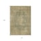 Homeroots 10' X 14' Artichoke Green And Beige Medallion Washable Indoor Outdoor Area Rug 616447 - alternate 6