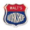 Signmission Walt's Workshop, 12 inch X 12 inch, Aluminum Metal Sign, 2PK SHI-A-2PACK-12-489-WALT - alternate 1