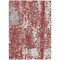 Homeroots 3' X 5' Burgundy And Ivory Abstract Washable Indoor Outdoor Area Rug 612941 - alternate 6