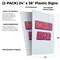Signmission Windshield Repair, Plastic Signs Only 24 Inch x 36 Inch, Corrugated Plastic, 2PK CSB-2436-2PACK-Windshield Repair - alternate 2