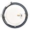 Satco 12 Watt LED Direct Wire Downlight 6-Inch CCT Selectable Round Remote Driver Black Finish S11875R1 - alternate 3