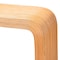 Bali & Pari Eilis Bohemian Light Honey Fluted Rattan Waterfall Console Table 256-14132-ZORO - alternate 8