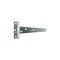 National Hardware T-Hinge, 2.24 in W Frame Leaf, 3/4 in H Frame Leaf, Steel, Zinc, Tight Pin N128-587 - alternate 1