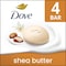 Dove Shea Butter Beauty Bar Soap, 15 Ounce, 18PK 62736434 - alternate 8