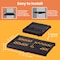 Lockermate Adjust-A-Shelf Locker Shelf, Extends to Fit Your Locker, Black, 2-Pack 5024-BLK-2PK - alternate 4