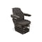 Uni Pro 1055 Air Suspension Seat, 12-Volt, Black/Gray Fabric 7922 - alternate 5