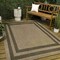 Jonathan Y Frenzy Smart Jute Minimalist Boho Inset Border Natural/Brown 3 ft. x 5 ft. Indoor/Outdoor Area Rug FXV204B-3 - alternate 4
