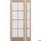 Doornmore G108, 51.5" x 98" ( 36" Door + 12" Side) Left Hand, Mahogany SDL 8 Lite Exterior Door G108-SW-3696-G104-SL_1-1_LI - alternate 8
