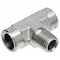 Gates Female Pipe NPTF on Run to Male Pipe NPTF - Tee SAE to SAE G60183-0808 - alternate 3