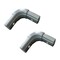 Mytee Products 98 in Telescopic Aluminum Upper Arm w/ 90° Corner for Dump Truck Tarp System, 2PK T-ASAWCx2 - alternate 9