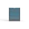 Strong Hold 10 drawer cabinet - (10x 2ft) - Blue accents - Keyed Different S3036-PPDAS-1001FS - alternate 1