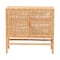 Bali & Pari Vivan Natural Rattan Storage Cabinet, Natural Brown 272-14897-ZORO - alternate 7