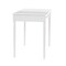 Homeroots 43" White Solid Wood Writing Desk With Two Drawers 402017 - alternate 5