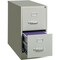 Lorell File, Letter, 26.5", 2 Dwr, Lgy 60195 - alternate 6