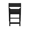 Flash Furniture Hercules Tucker Black Lightweight Foldable Polypropylene Resin Chair LE-L-1M-BK-GG - alternate 6