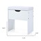 Homeroots 41" White Wood Lighted Mirrored Dresser 691710 - alternate 3
