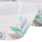 Gibson Home Tropical Sway Vineyard 12 Piece 6 Inch Hammered Melamine Bowl Set in Blue 136424.01 - alternate 3
