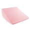 Lavish Home Extra High Wedge Pillow Memory Foam Pillow with Bamboo Fiber Cover-Great for Better Sleep, Pink 82-TEX1026 - alternate 3