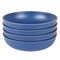 Gibson Home Rockabye 4 Piece 8.5 Inch Melamine Dinner Bowl Set In Blue 136608.04 - alternate 1