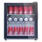 Avanti Refrigerator/Beverage Cooler, 1.6 Cu. Ft., 18.25 x 17.25 x 20, Black/Platinum Trim Glass Door ARBC17T2PG - alternate 3