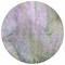 Homeroots 8' Round Purple Round Abstract Washable Non Skid Indoor Outdoor Area Rug 559609 - alternate 5