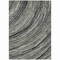 Homeroots 3' X 5' Taupe Charcoal And Ivory Abstract Washable Indoor Outdoor Area Rug 631257 - alternate 5
