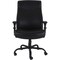 Lorell Big & Tall Executive High-Back Chair With Adjustable Arms, Black LLR48846 - alternate 1
