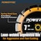 Powertec 7in Laser-Welded Segmented Diamond Saw Blade for Wet Tile Saw, Diamond Blade for Cutting, 1PK 14011 - alternate 5