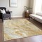 Homeroots 10' X 14' Gold And Silver Abstract Washable Indoor Outdoor Area Rug 618369 - alternate 5