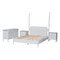 Baxton Studio Hoffman Scalloped Bedroom Set, White, King 272-14815-14815-14816-14819-ZORO - alternate 7