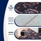 Jonathan Y Arabella Vintage Floral Border Non-Slip Machine-Washable Dark Gray/Multi 2 ft. x 8 ft. Runner Rug VOR107G-28 - alternate 4