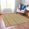 Homeroots 3' X 5' Gold And Copper Striped Washable Indoor Outdoor Area Rug 615055 - alternate 7