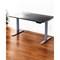 Homeroots 48" Adjustable Black and Gray Stainless Steel Standing Desk 397724 - alternate 4
