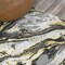 Jonathan Y Swirl Marbled Abstract Black/Yellow 8 ft. x 10 ft. Area Rug SOR203D-8 - alternate 5