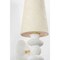 Troy Lighting Cullen 1 Light Wall Sconce, Vintage Gold Leaf and Ceramic Gypsum Clay, 6 In x 19.75 In B5520-VGL/CGL - alternate 4
