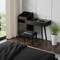 Homeroots 44" Black Wood Two Drawer Dresser 714278 - alternate 4