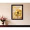 Homeroots Flowers and Butterflies II 1 Black Framed Print Wall Art 415882 - alternate 4