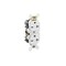 Leviton PlugsandReceptacles, 20A, 250VAC, Wht, Nylon 5462-W - alternate 1