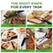 Nutrichef 17-Piece Kitchen Knife Block Set NCKNS17 - alternate 5