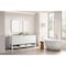 James Martin Vanities Breckenridge 72" Double Vanity, Bright White, w/ 3 CM Siberian Silestone Top 330-V72-BW-3SFR - alternate 6