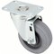 Zoro Select Swivel Plate Caster, 250 lb., Steel P12KS-PRP030K-12 - alternate 1