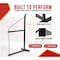 Mytee Products 2 Tier Shipping Container Shelving Bracket w/Hooks -19-3/4 inx34 in, 550lbs WLL, 2PK CNT-SHELF2x2 - alternate 5