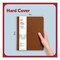 Tru Red Hardcover Business Journal with Elastic, 1-Subject, Narrow Rule, Cognac Cover, 96 10 x 8 Sheets TR61951 - alternate 3