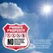 Signmission Private Property Shield Sign No Skateboa, 4 inch X 4 inch, Vinyl Decal, 2PK SHI-D-2PACK-4-442 - alternate 5