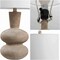 Jonathan Y Matheo 24 in. Modern Minimalist Sculptural Oak-Grain Resin LED Table Lamp, Antique Brown JYL5708A - alternate 8