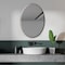 Fab Glass And Mirror Medium Oval Hooks Mirror (39in. H x 22in. W), Tempered, Glass, Wall Mirror, Safety Backing 799456351803 - alternate 5